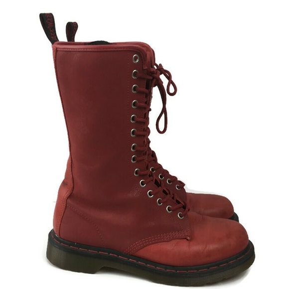 floral embossed doc martens